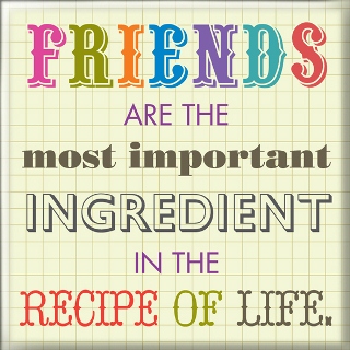 Магнет Friends are the most...