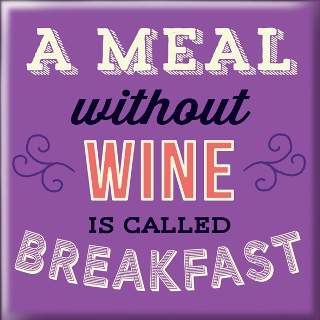 Магнет Meal without wine