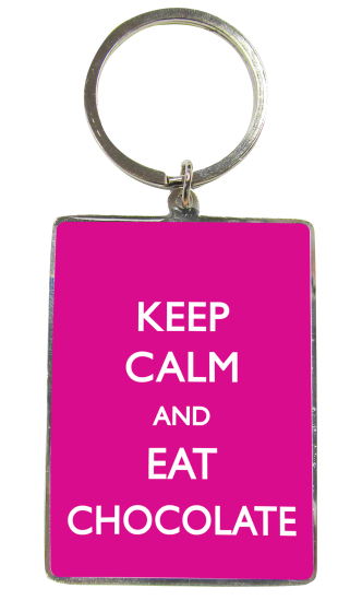 Приврзок Keep calm and eat chocolate