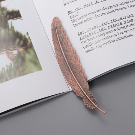 Букмаркер винтиџ перо