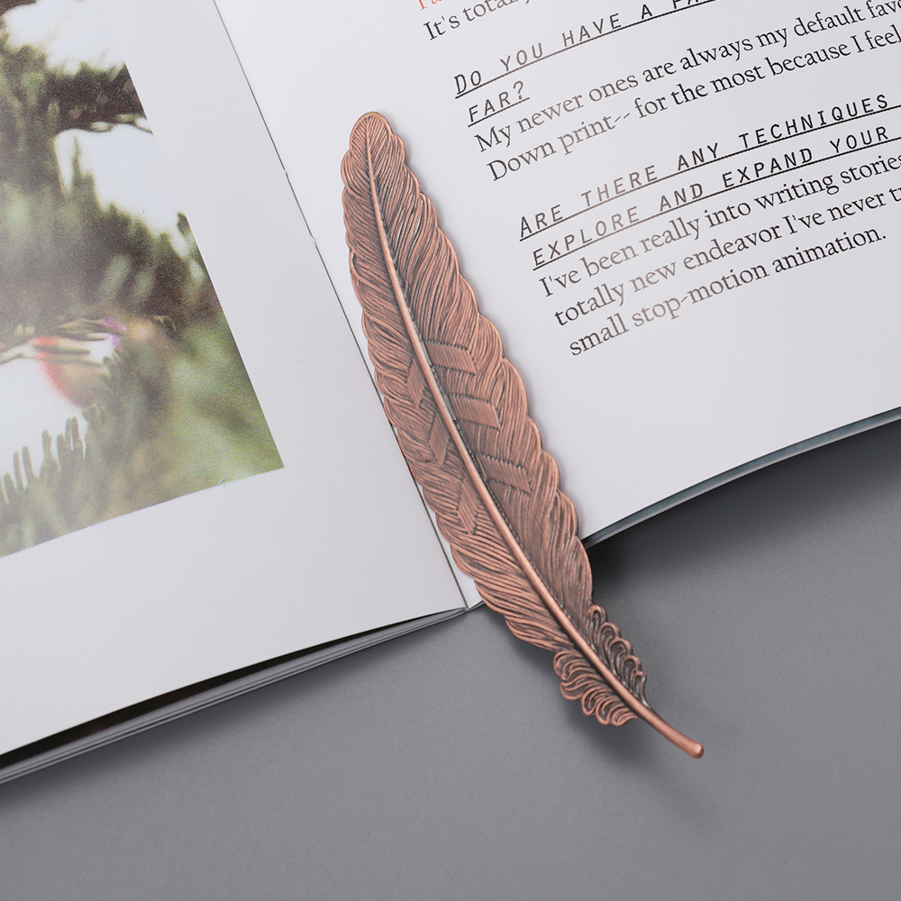 Букмаркер винтиџ перо